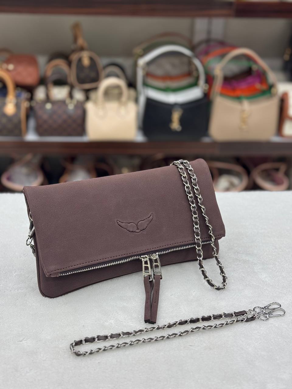 Zadig&Voltaire süet 27x16cm