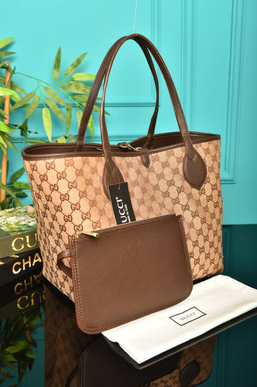 Gucci Totissima Large Reversible Tote 30-50 × 27 × 23 cm