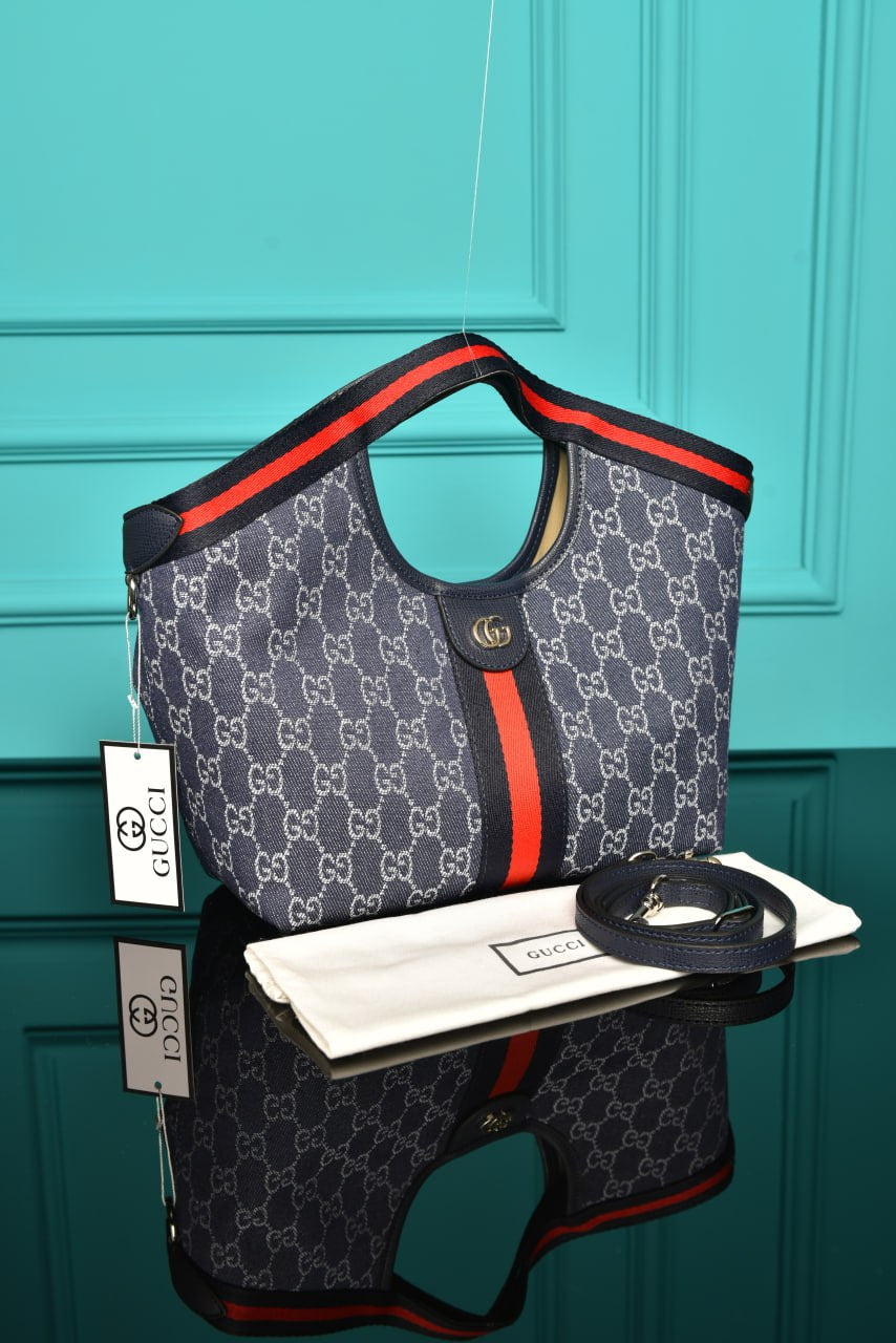 GUCCI- Gucci Giglio Small Tote Bag 25 × 20 × 15 cm