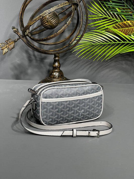 Goyard cross body γκρι