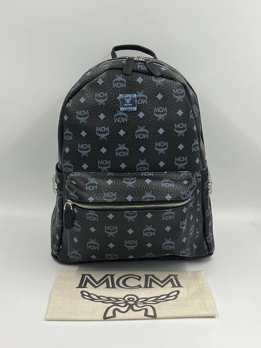 Mcm backpack μαύρο Big size 38x30