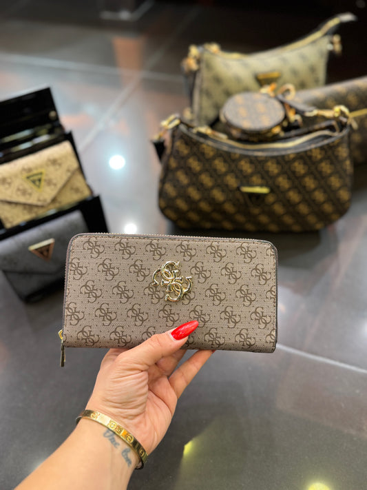 Guess πορτοφόλι καφέ