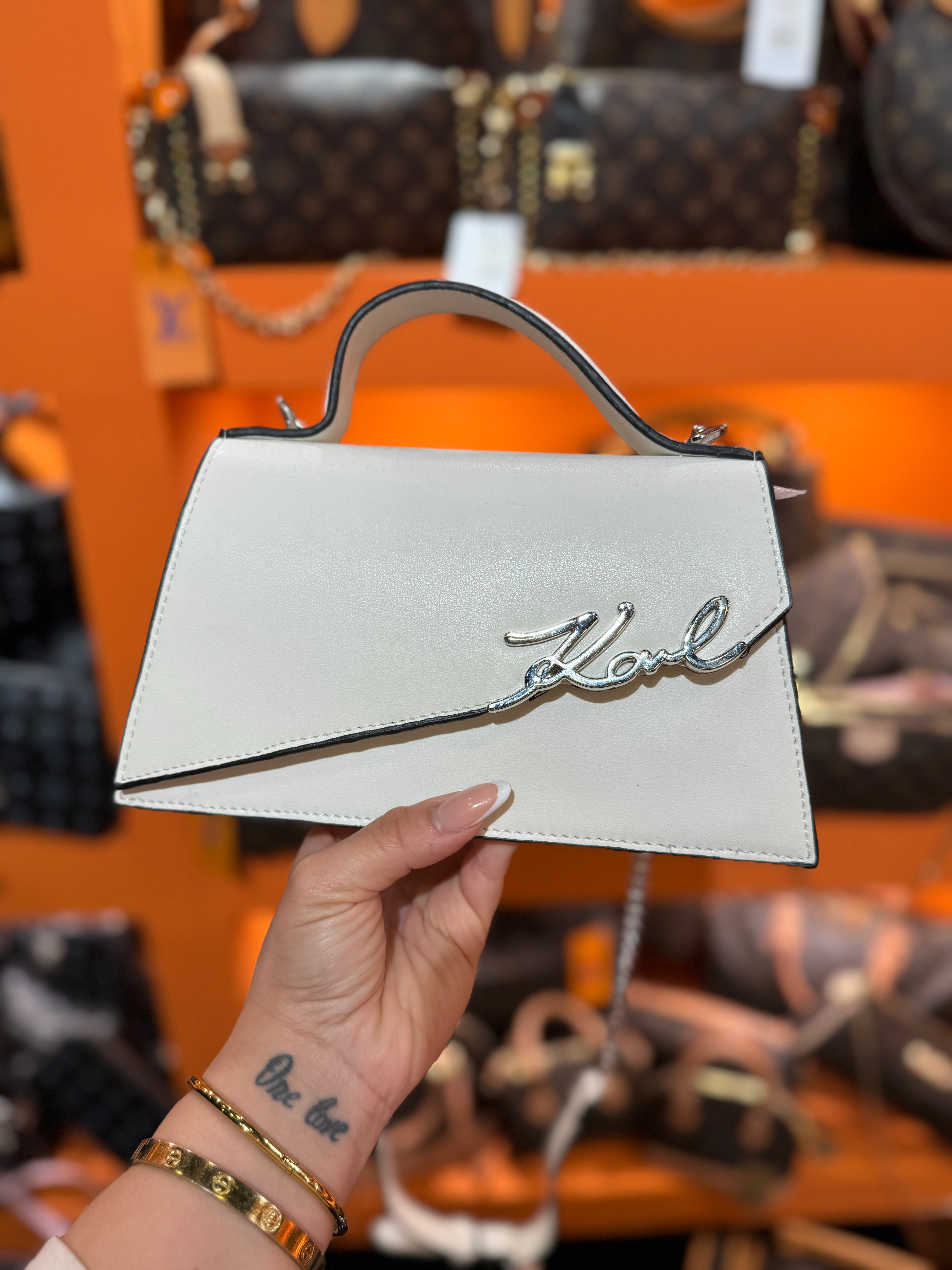 Karl lagerfeld  λευκή