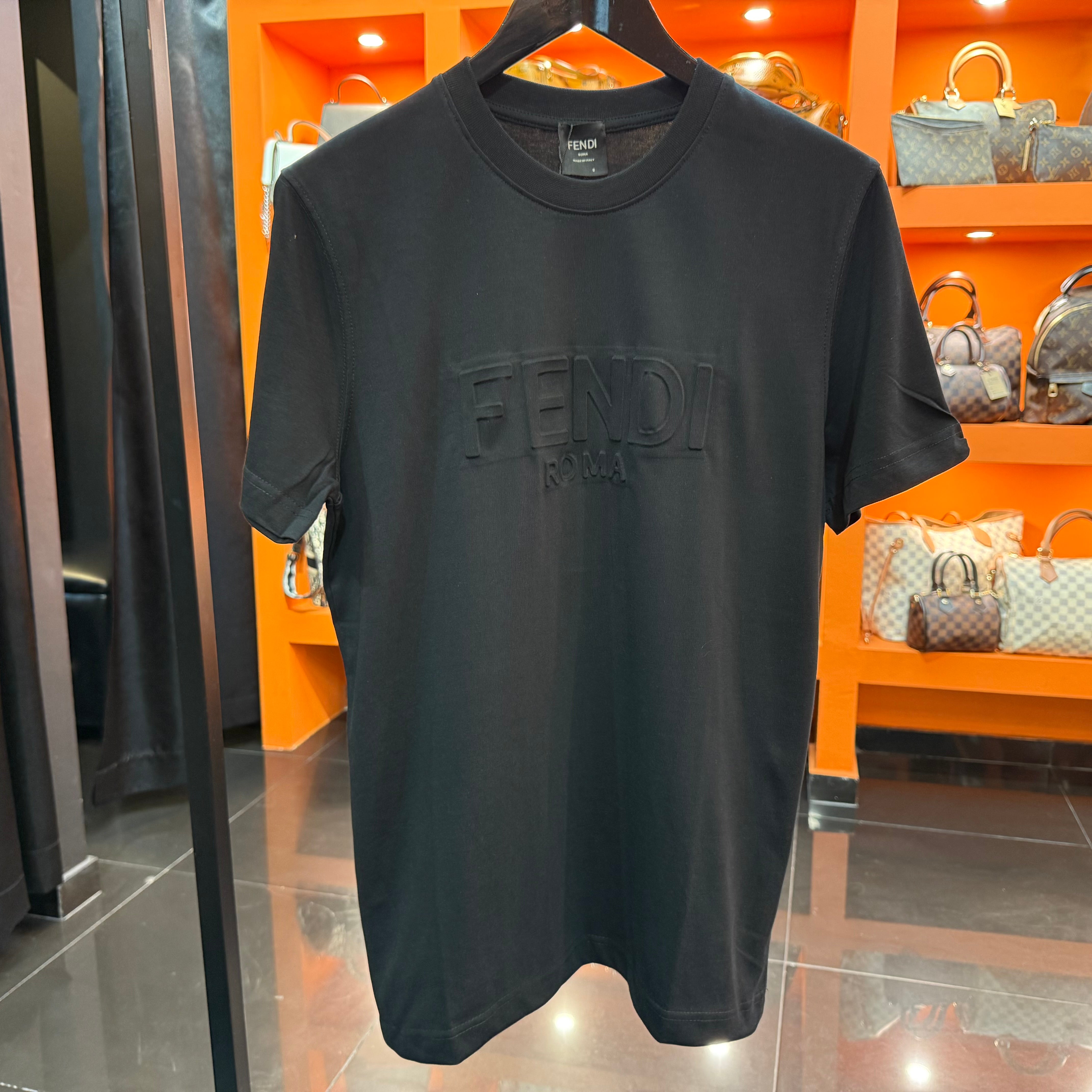 T-shirt - fendi total black
