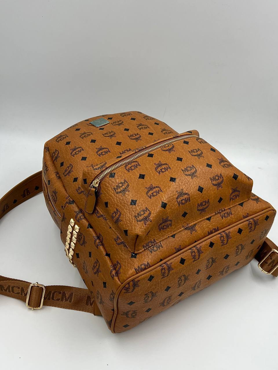 Mcm backpack καφέ Big size 38x30