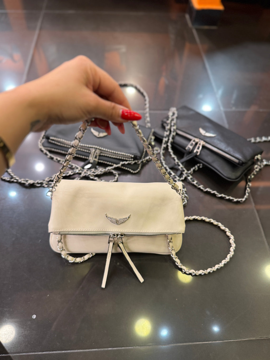 Zadig & voltaire μπεζ  κλασική