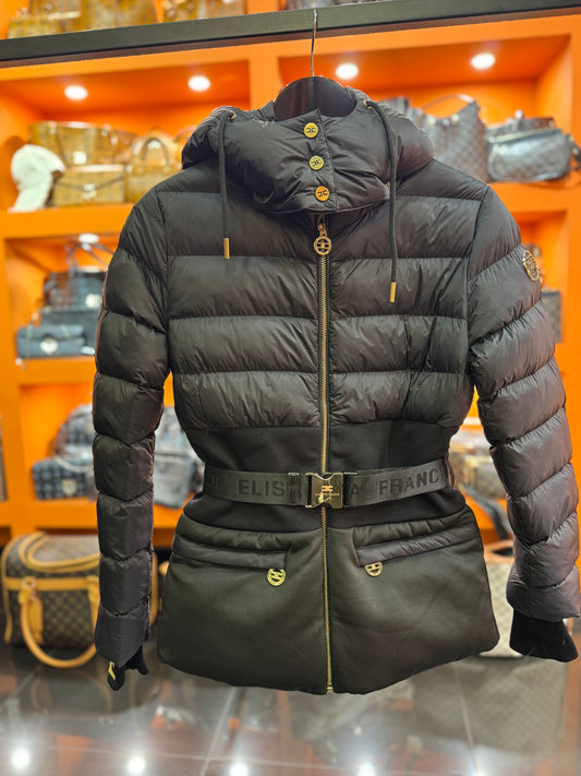 Elisabetta Franchi μαύρο μπουφάν