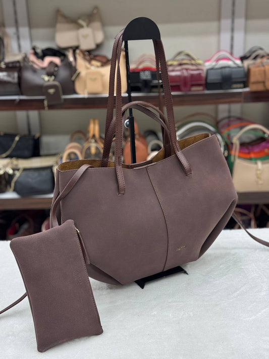 Polene καφέ σκούρο  28x22