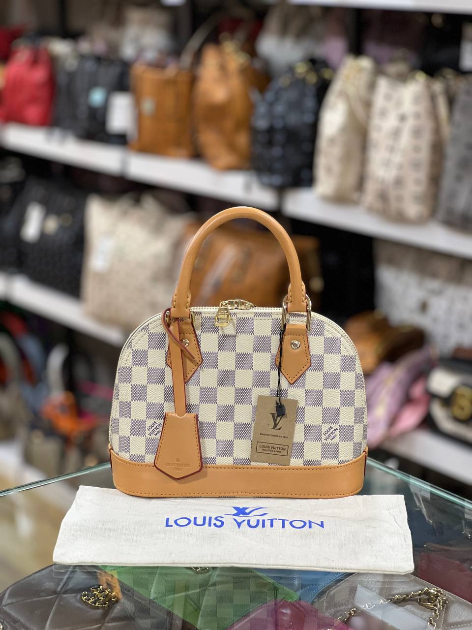 Louis vuitton - Alma Damier beige