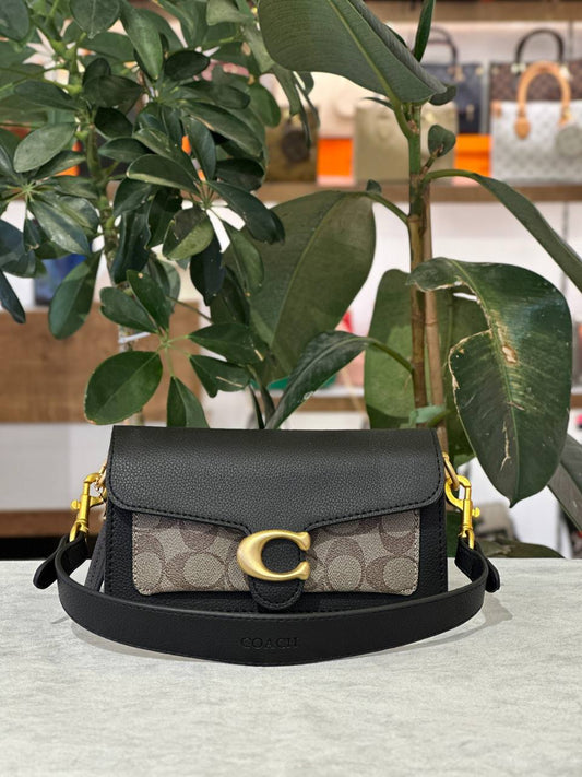 Coach   Tabby  μαύρο- μπεζ