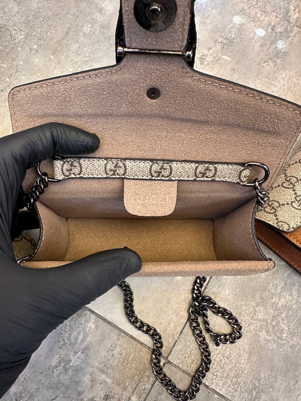 Gucci μπεζ Dionysus mini size:17x10