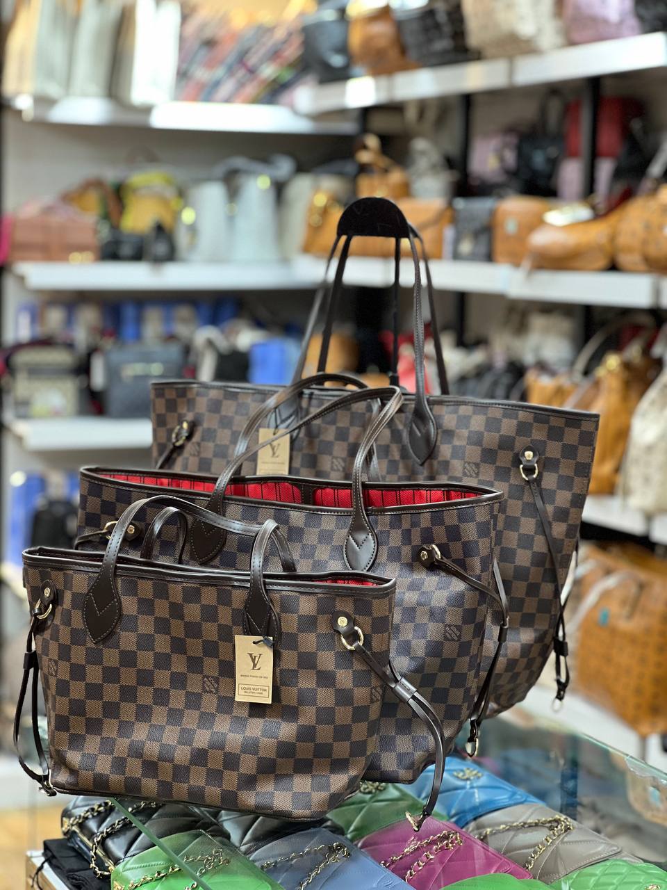 Louis vuitton - Neverfull BIG Damier size 56x34