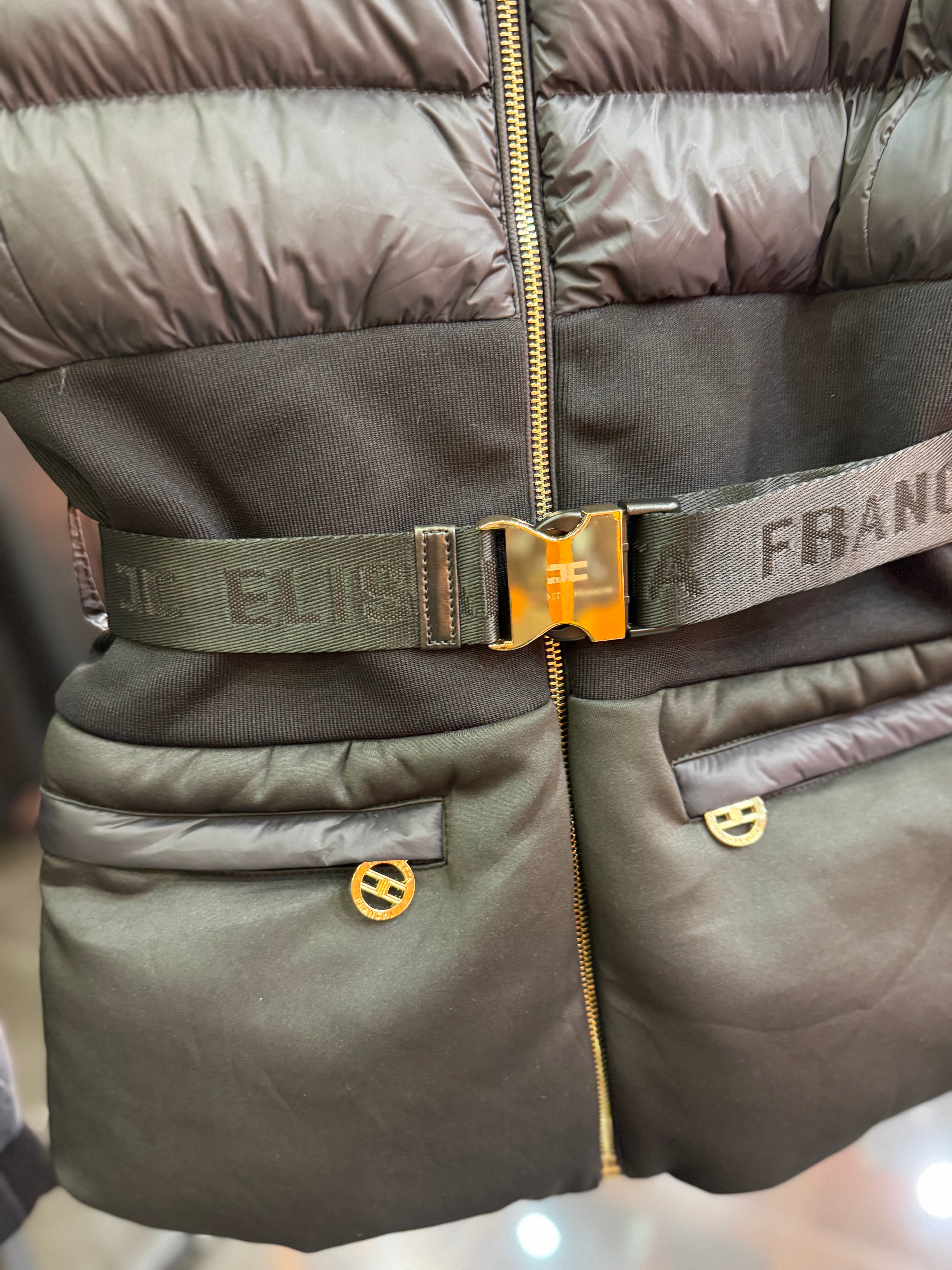 Elisabetta Franchi μαύρο μπουφάν
