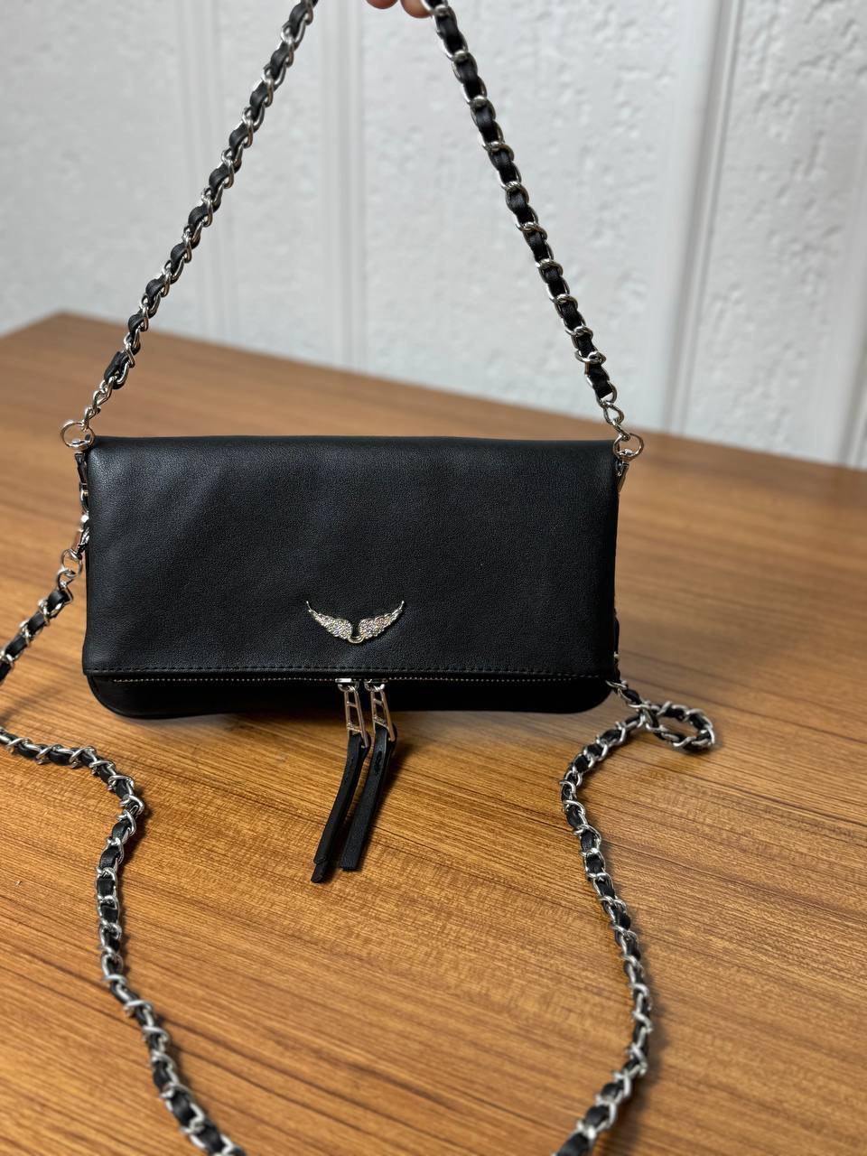 Zadig & voltaire black -silver κλασική