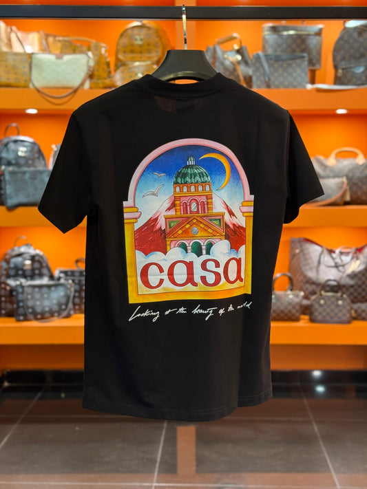 T-shirt - Casablanca black-moon