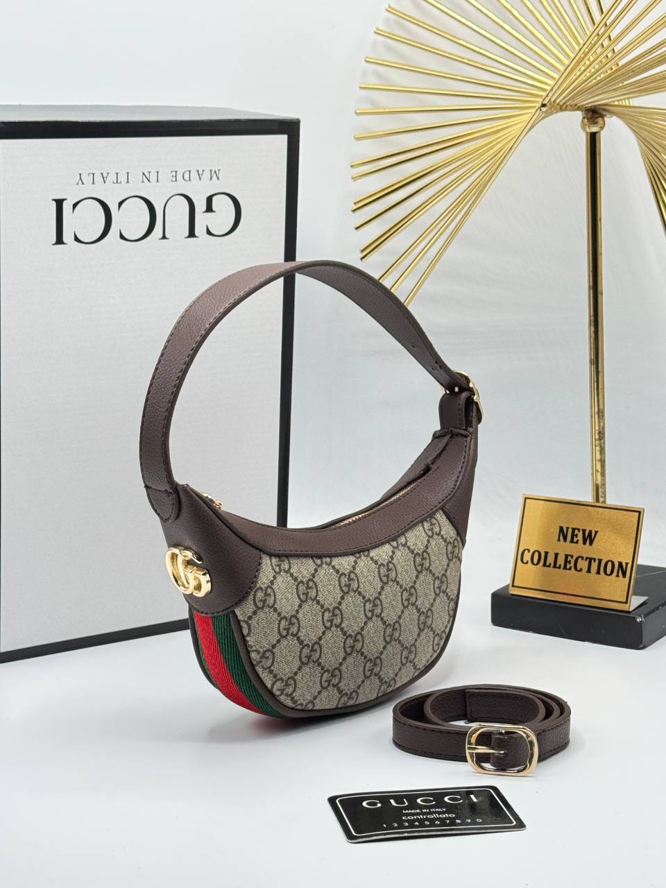 Gucci καφέ  small size
