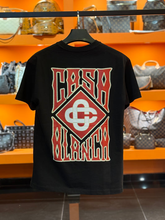 T-shirt - Casablanca black-red