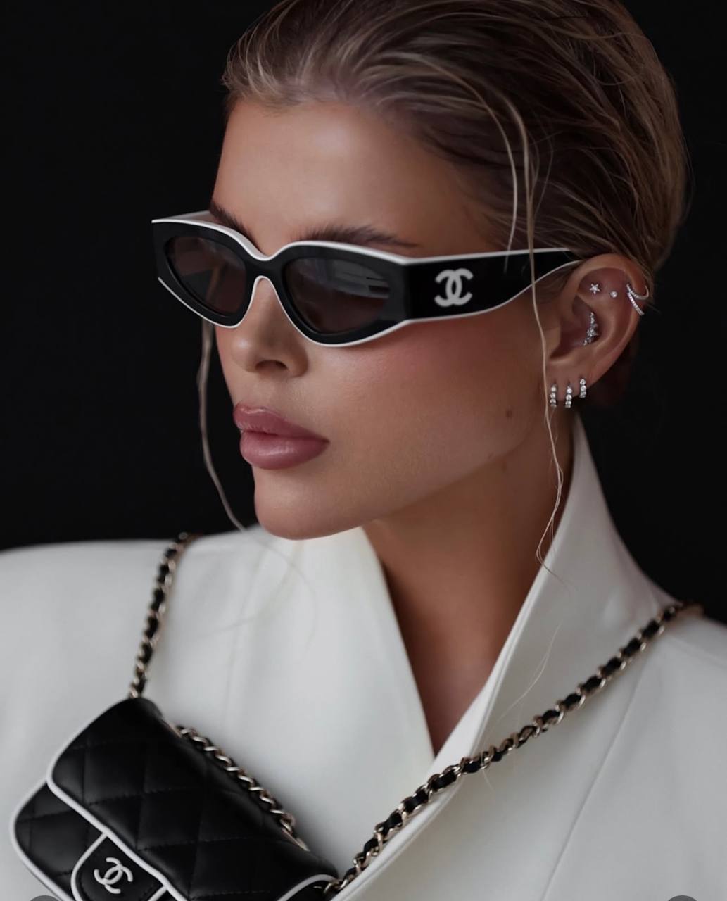 Chanel μαύρο λευκό