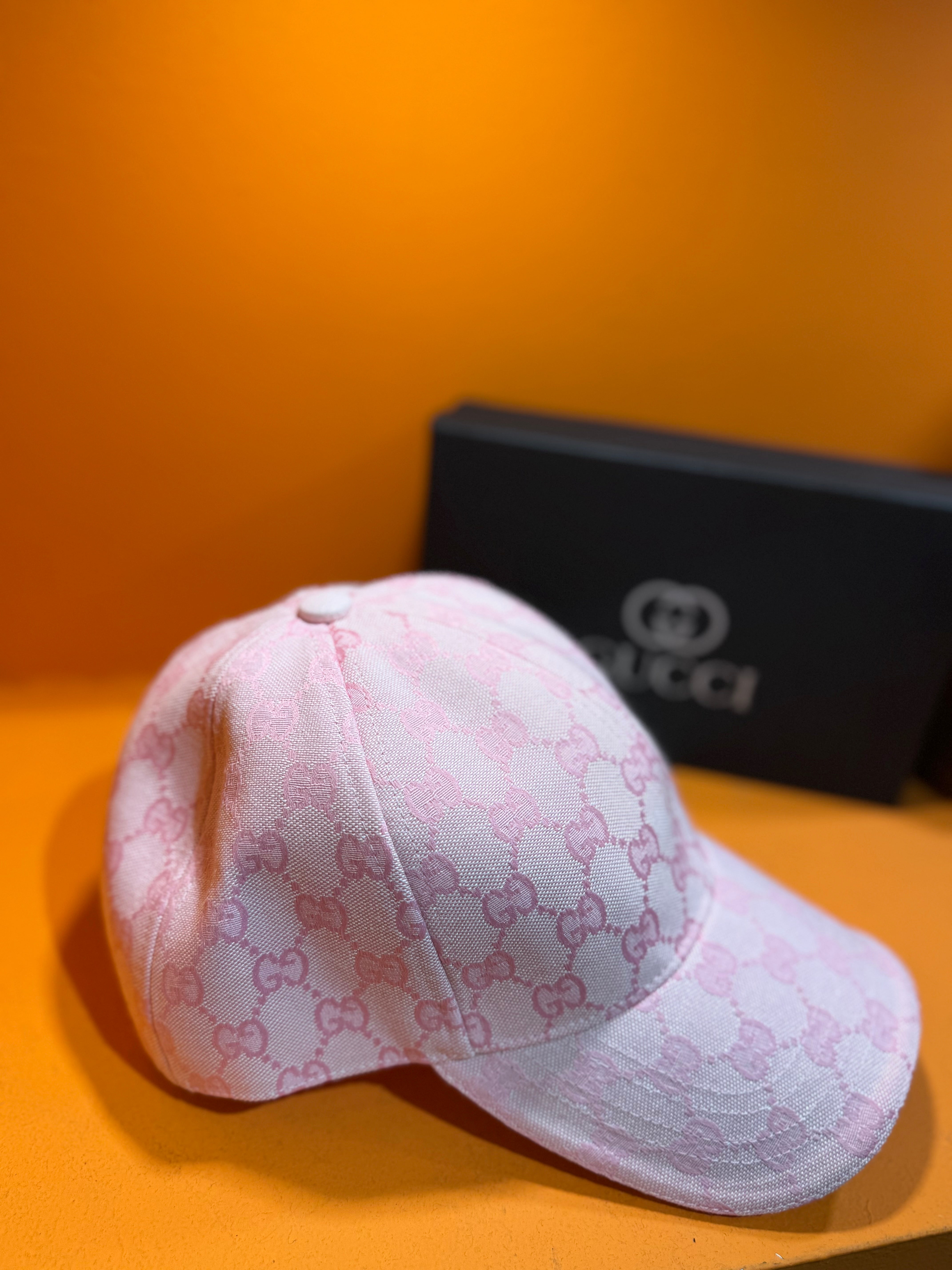 Gucci καπέλο ροζ  one size