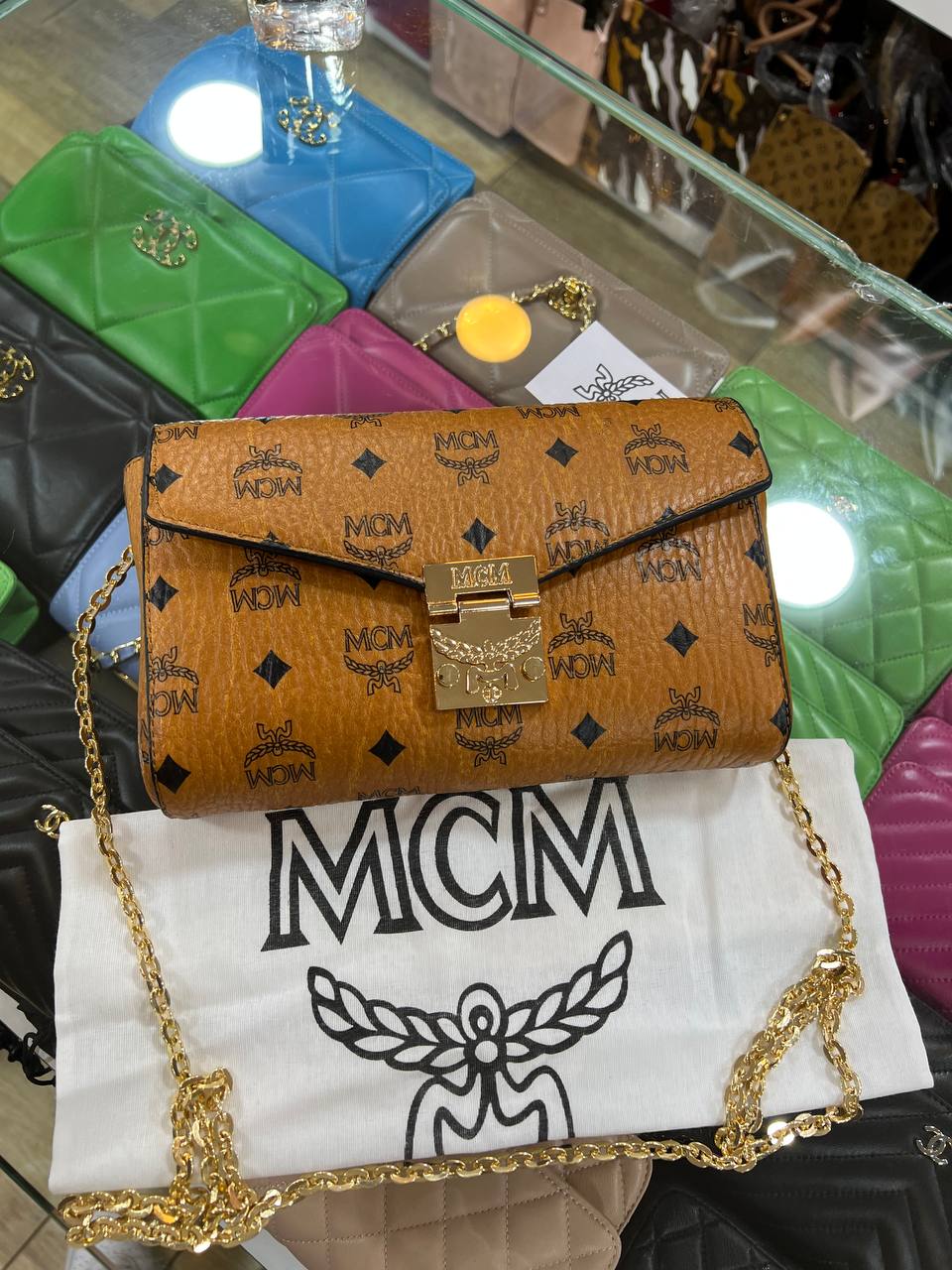 Mcm Millie flap crossbody size 22x12
