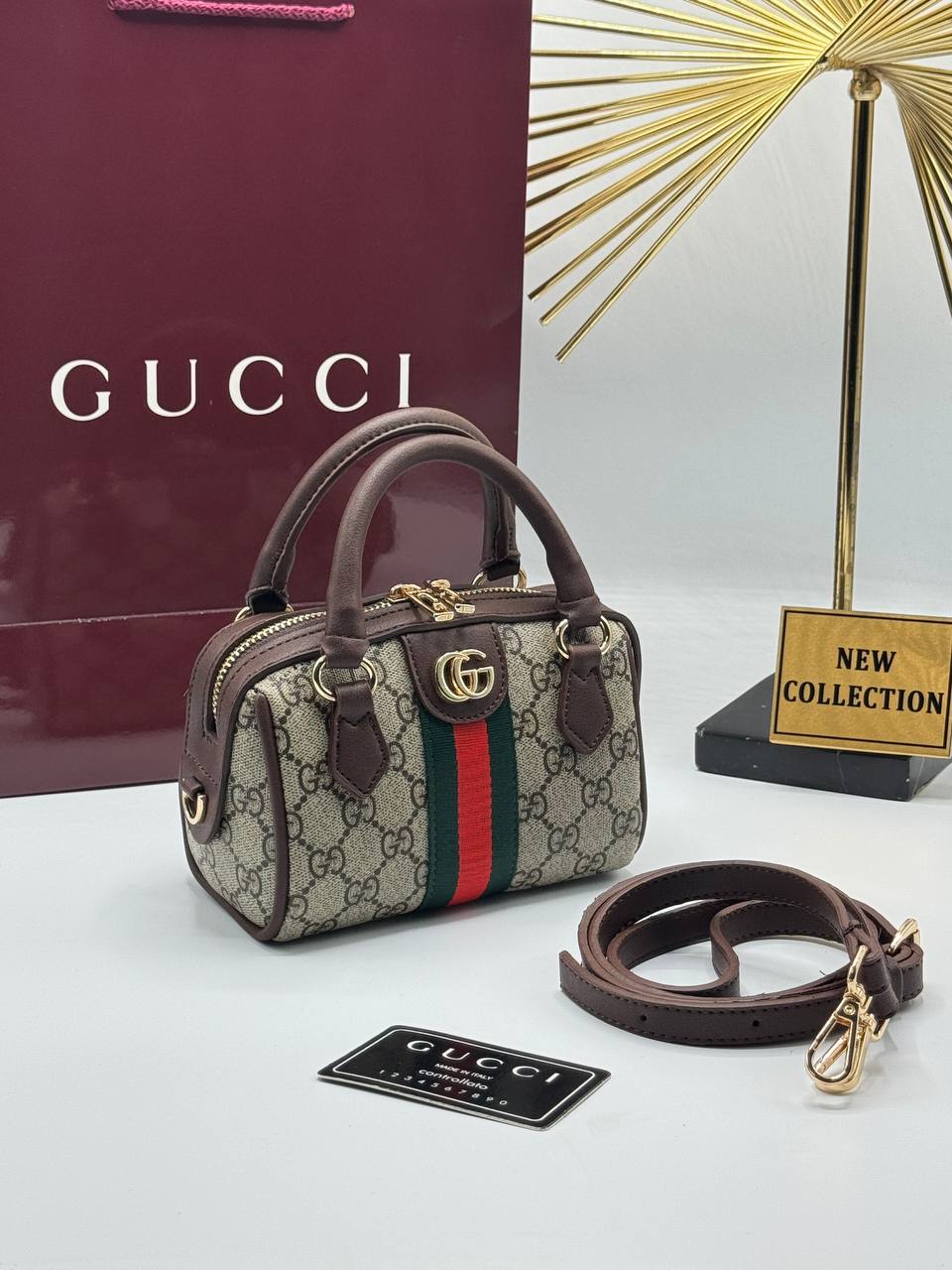 Gucci καφέ speedy