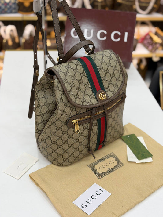 ✨ GUCCI ✨  Ophidia Medium Backpack 💯  28x30 cm