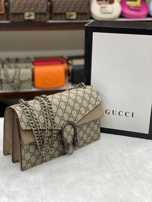 Gucci Dionysus μπεζ Big size 29x20