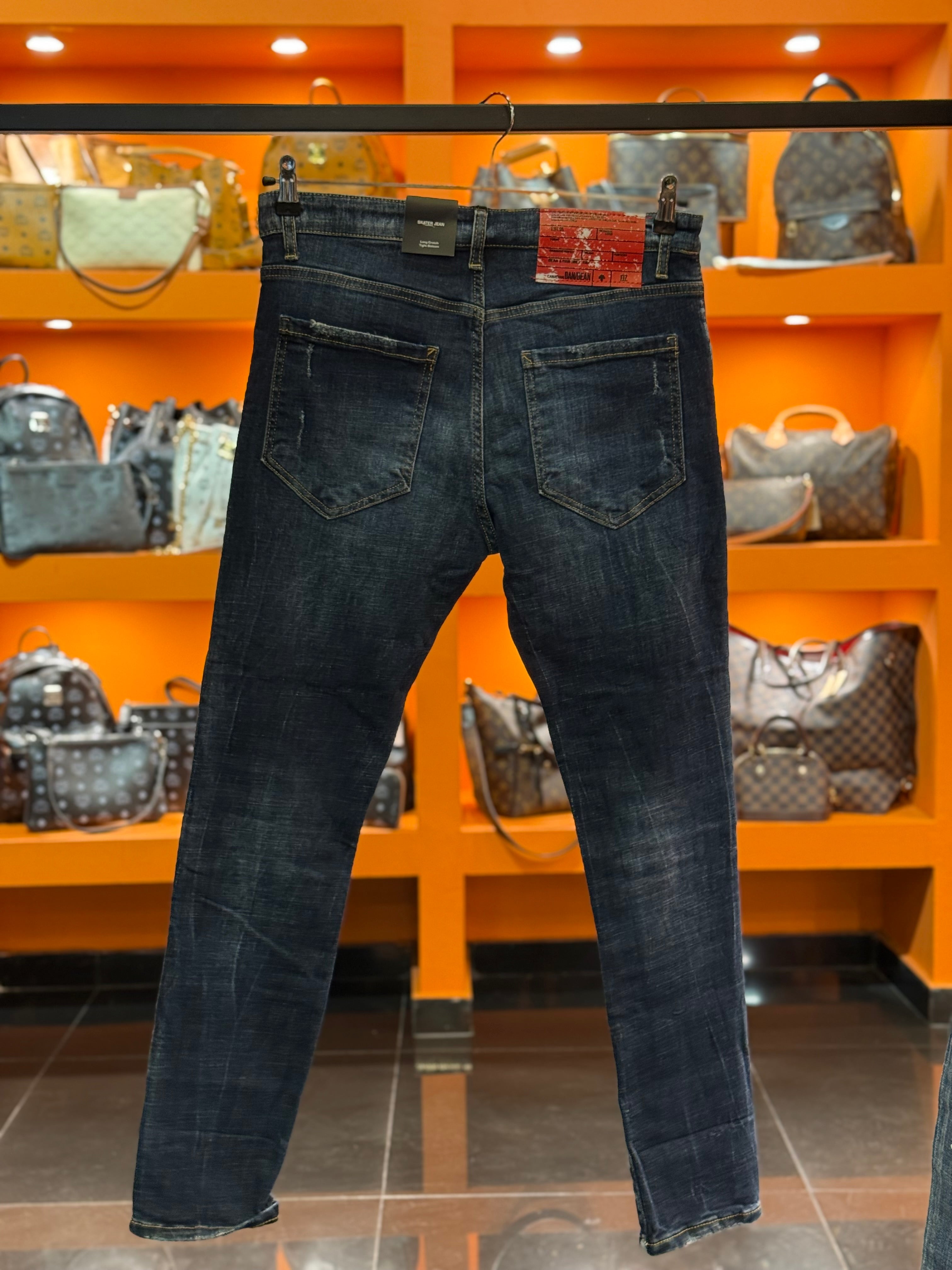 Τζιν D2 blue -white