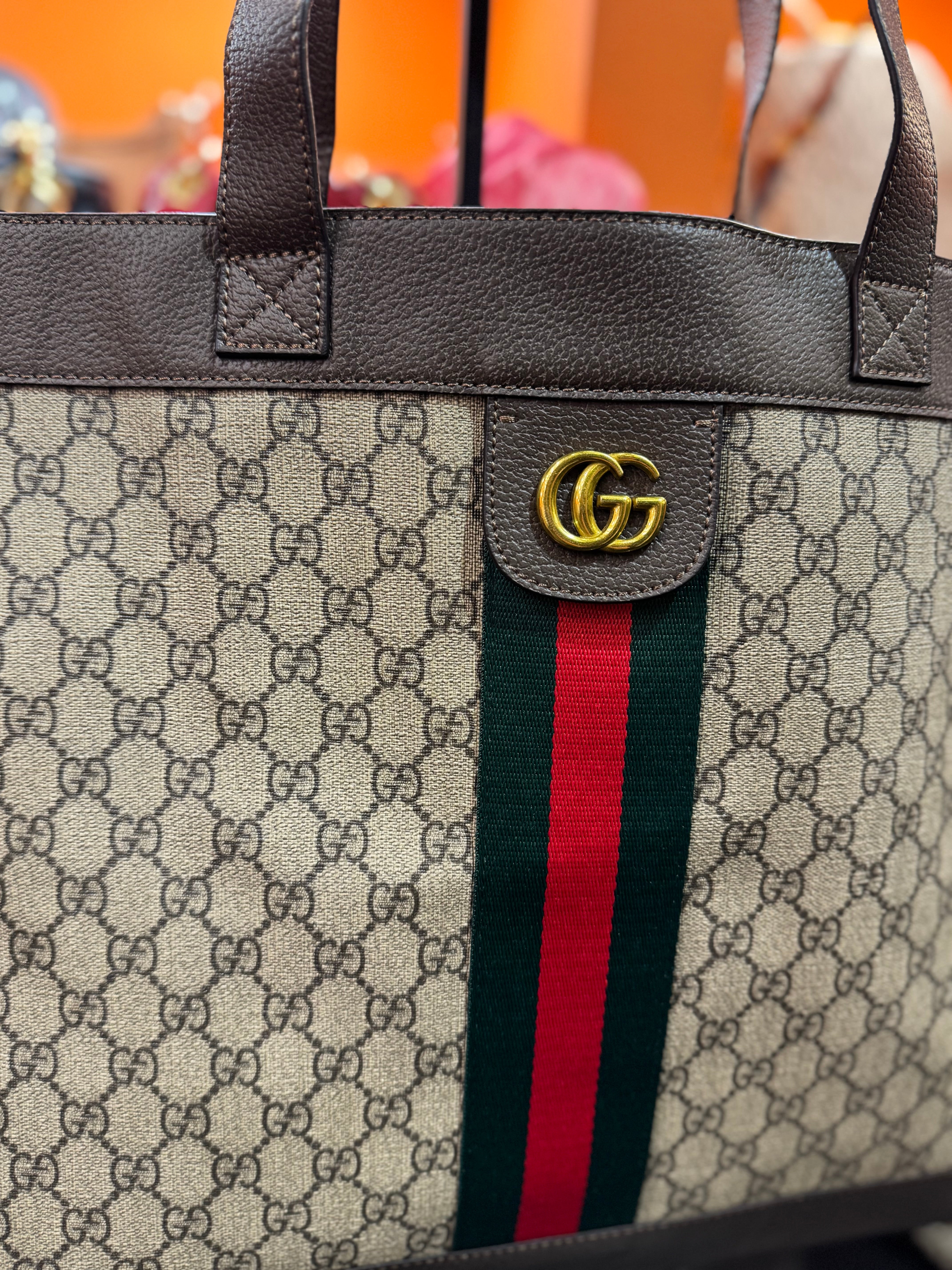 Gucci leather