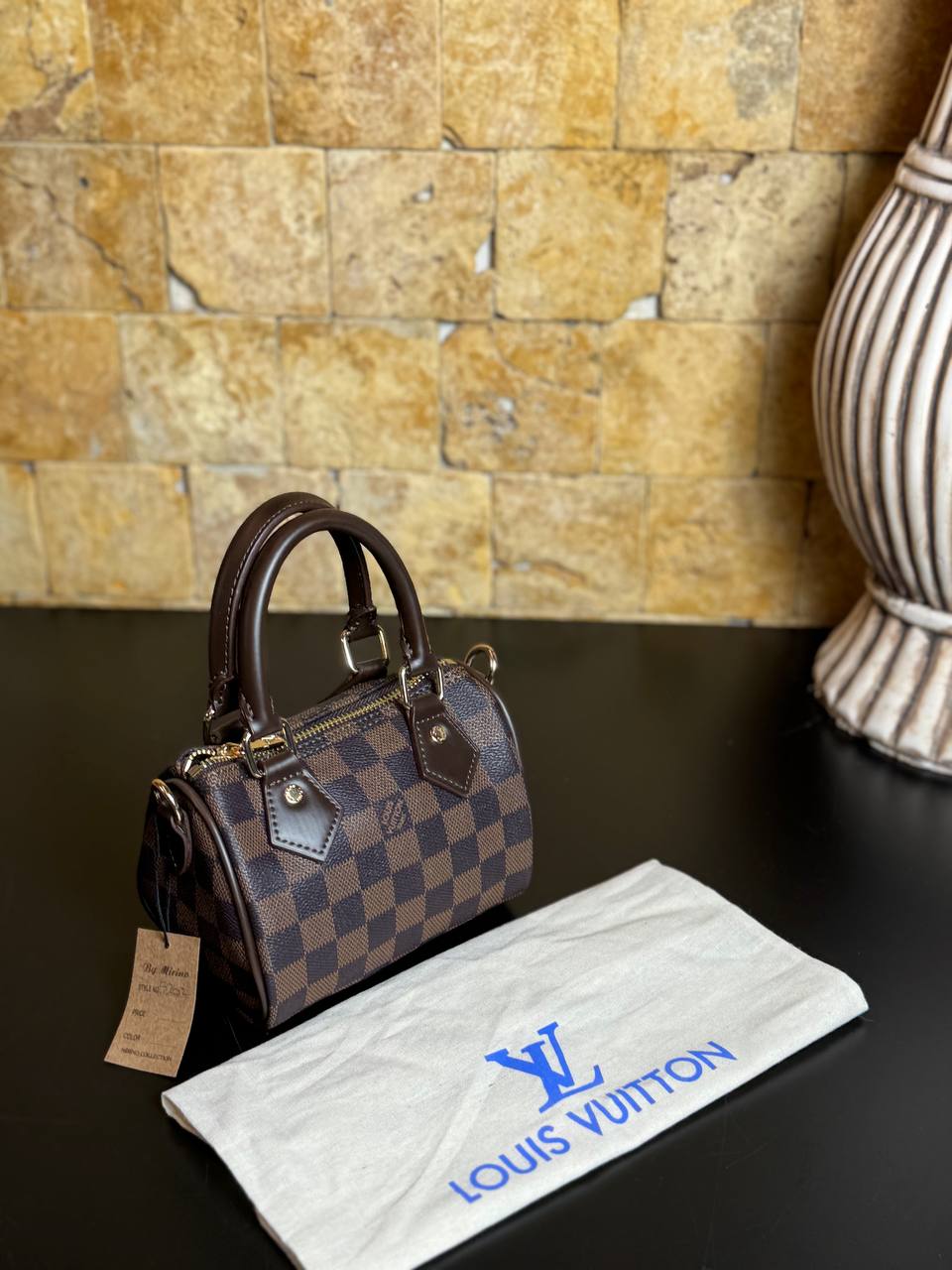Lv speedyNano Damier καφέ  size:16x12