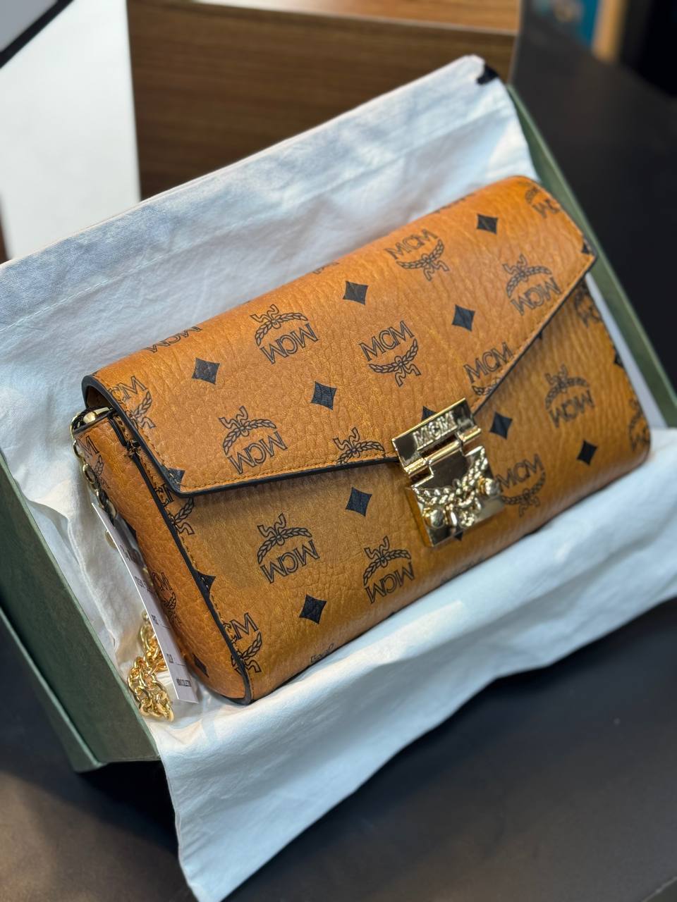 Mcm Millie flap crossbody size 22x12