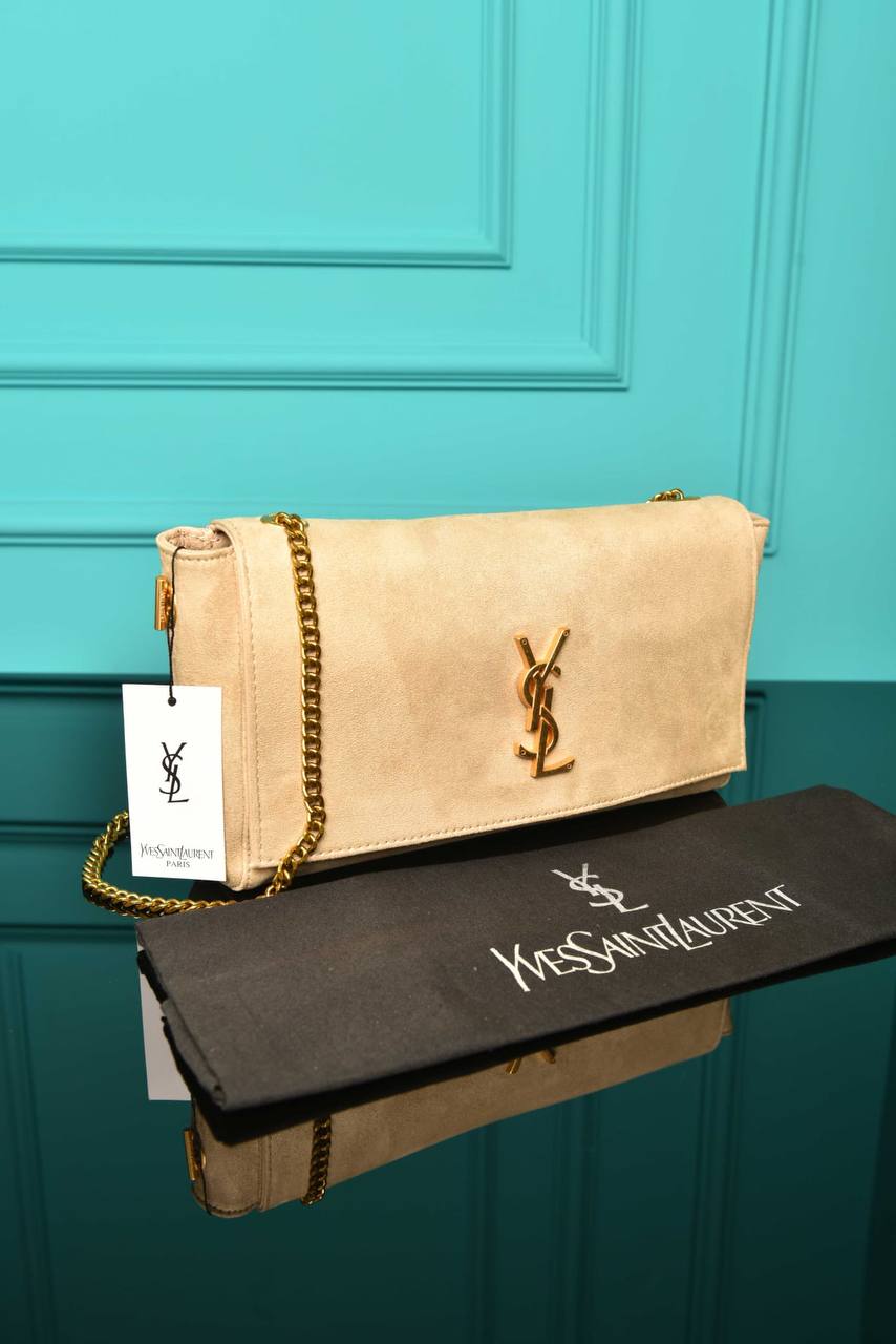 YVES SAINTLAURENT - Medium Reversible Kate Flap Bag 29 × 17 × 6.5 cm διπλής όψεως