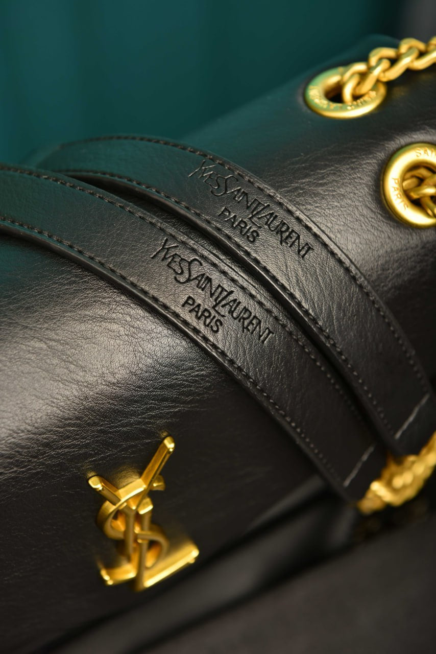 2253 - YVES SAINT LAURENT - Calypso Medium 26.5 × 15 × 7 c