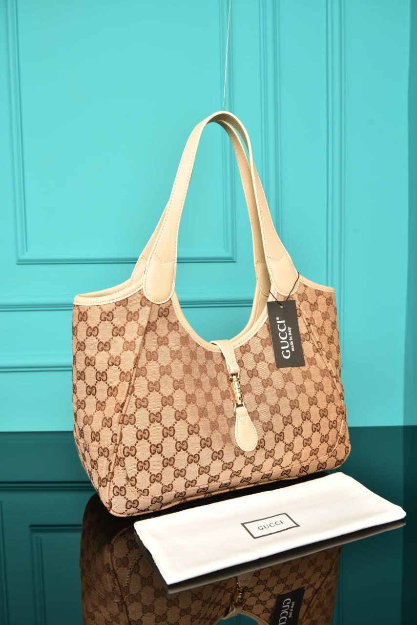 GUCCI - Mercato Tote Bag : 26 x 23 x 11 cm