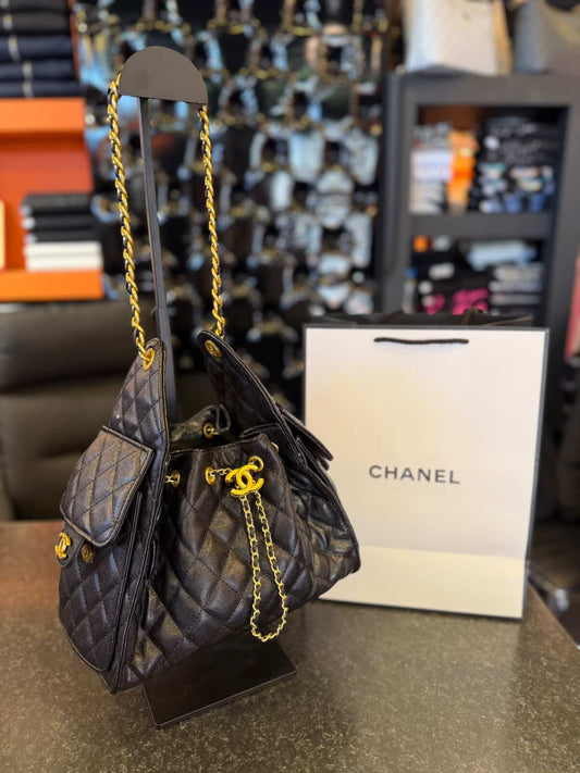 Chanel δέρμα  25 Small Handbag   19x25 cm