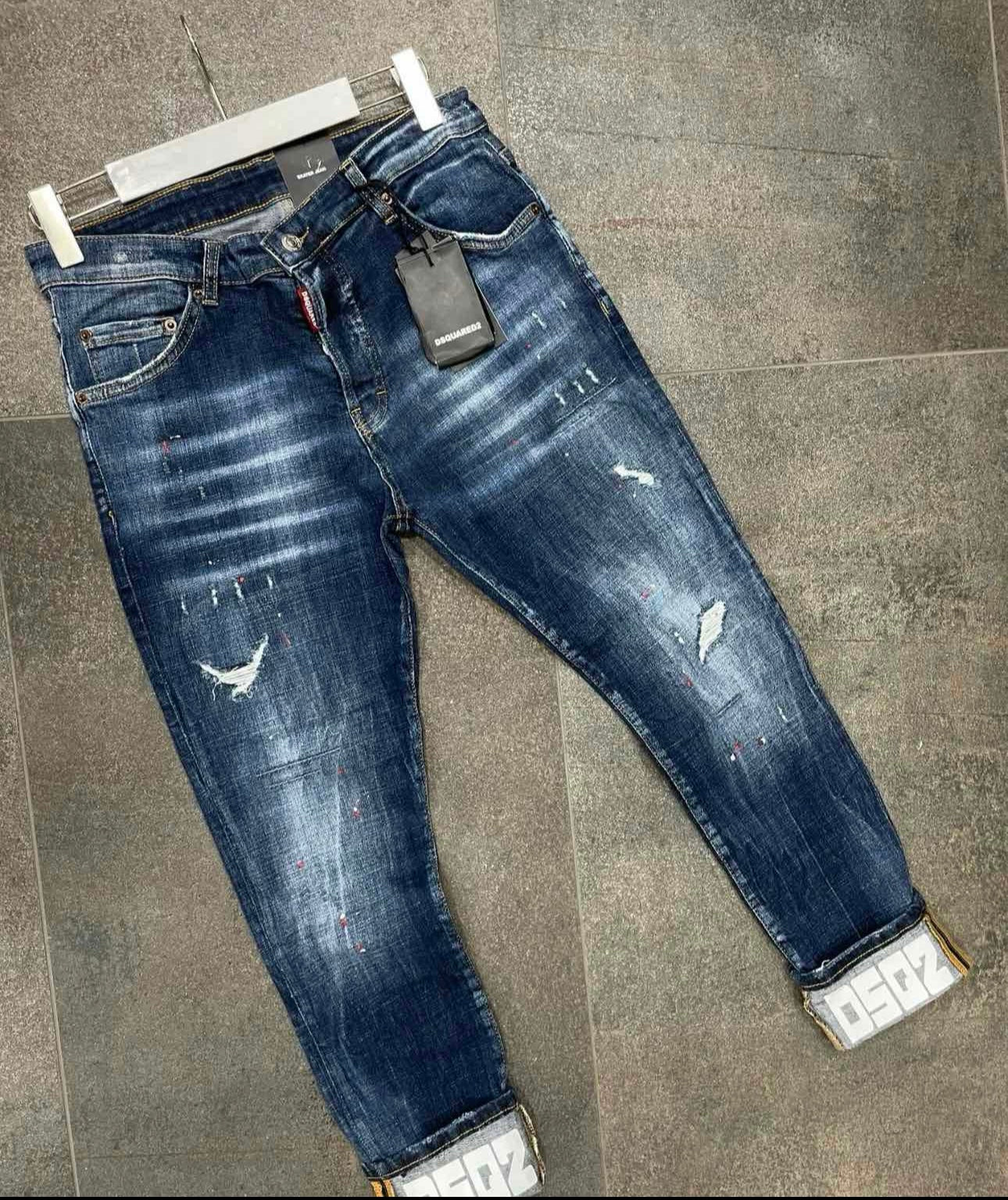 Τζιν D2 blue -white