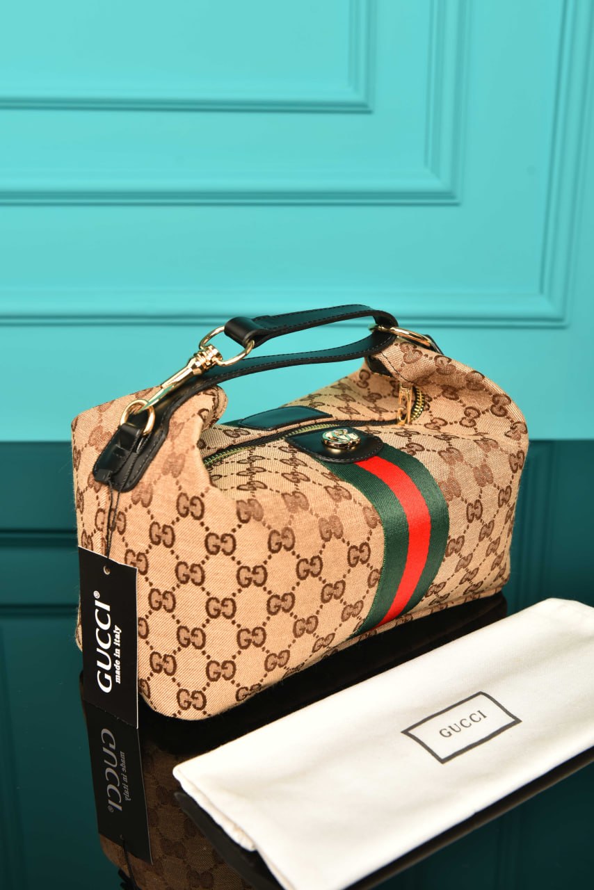 GUCCI - Vanity Medium Top-Handle Bag 27.5 × 14.5 × 13 cm