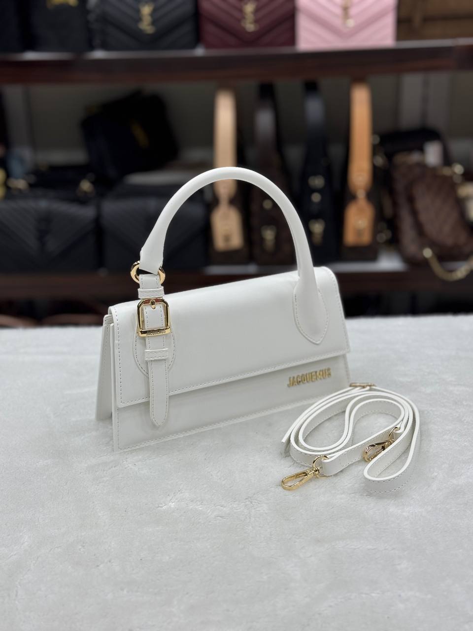 Jacquemus Le Chiquito Long Boucle Bag 💫🖤 24x14 cm