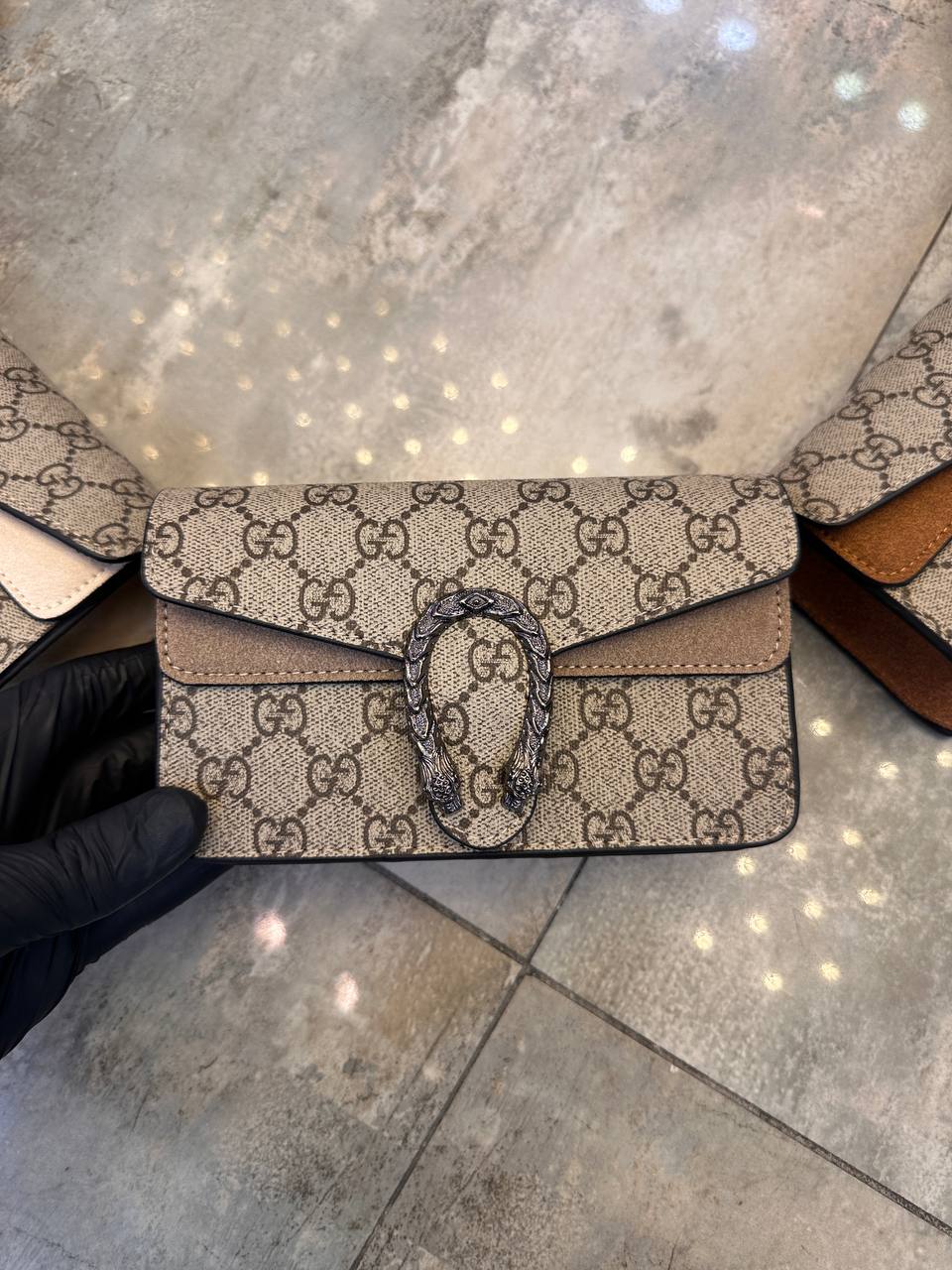 Gucci μπεζ Dionysus mini size:17x10