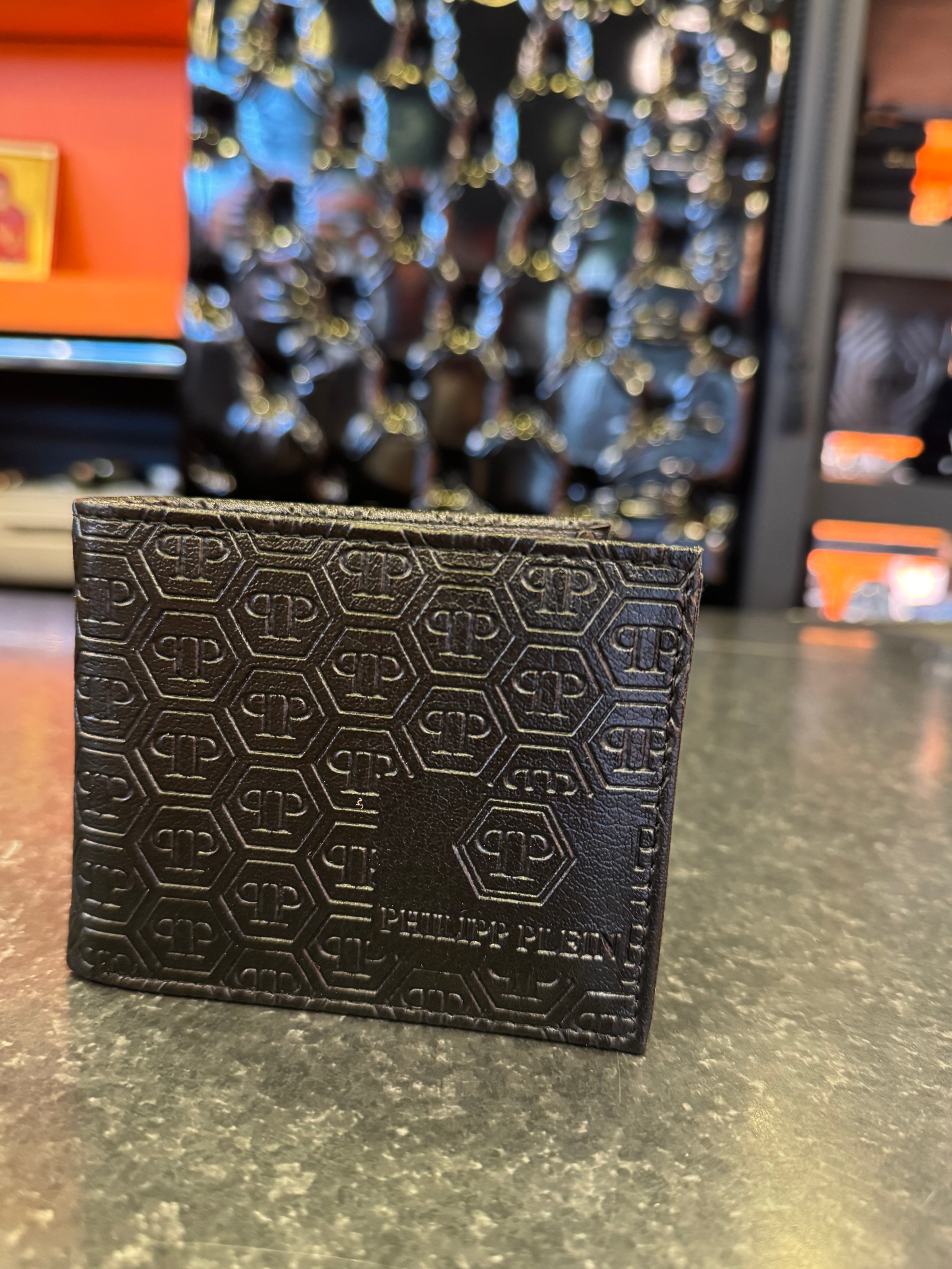 Πορτοφόλι Philp plain  μαύρο men 012