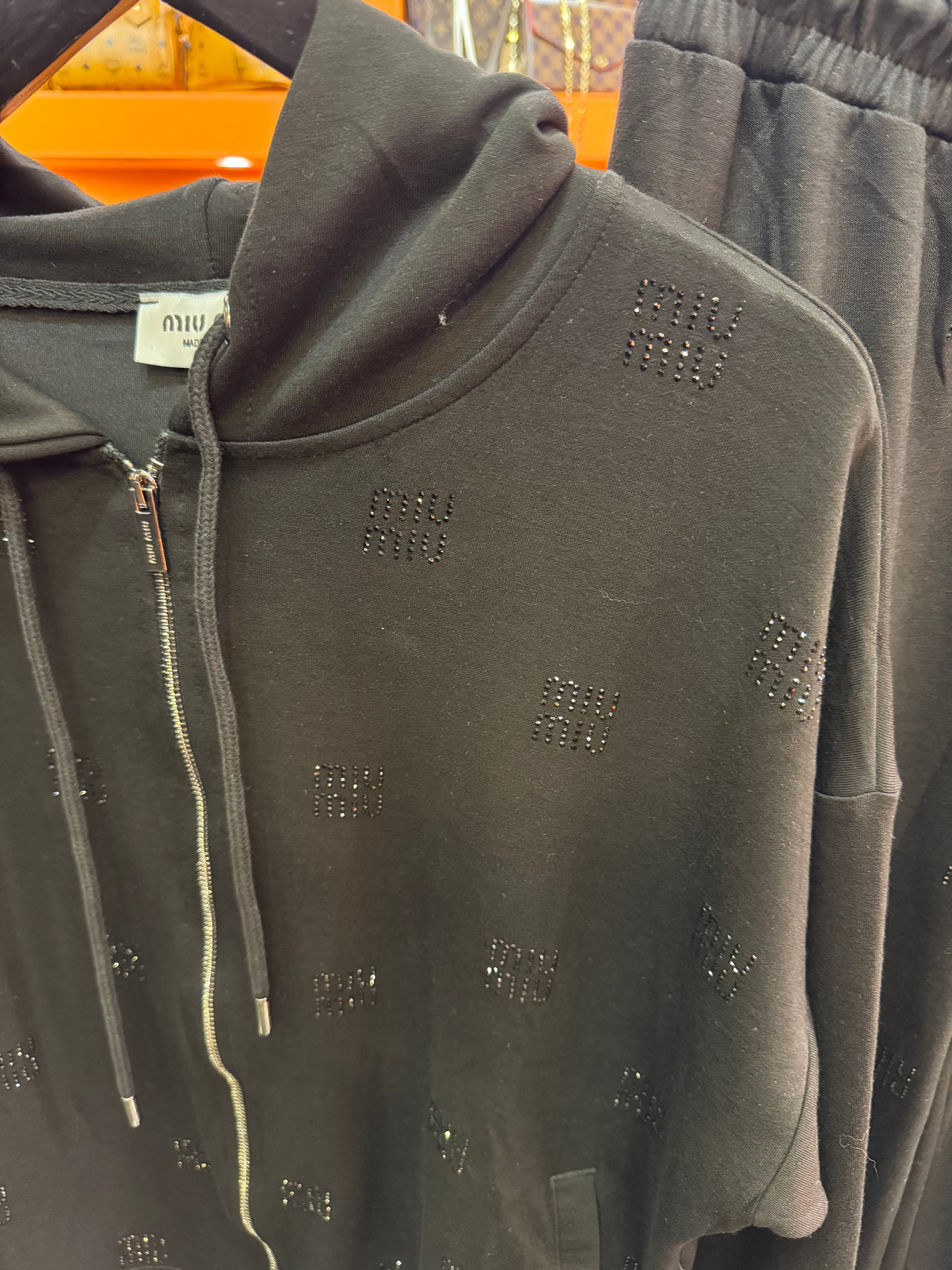 Miu Miu σετ με στρας