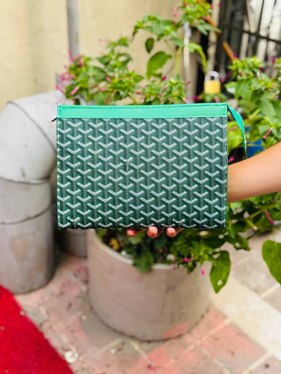 Goyard φάκελος green