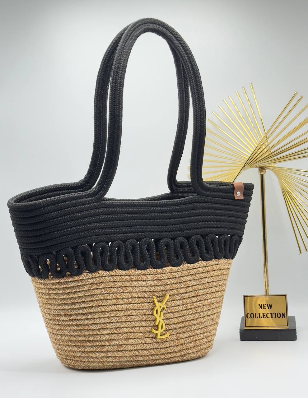 YSL ψάθινη