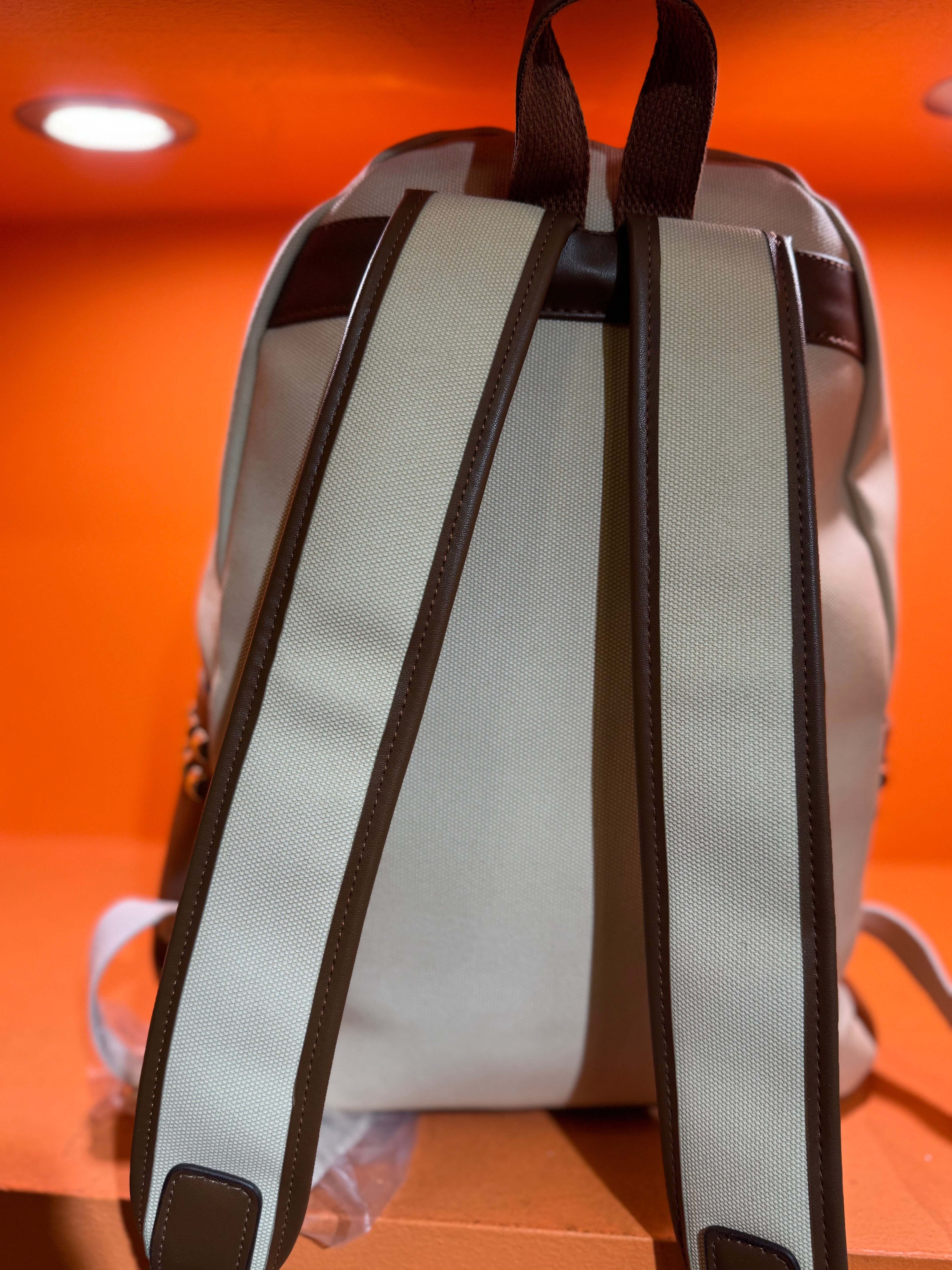 Chloe back pack μπεζ