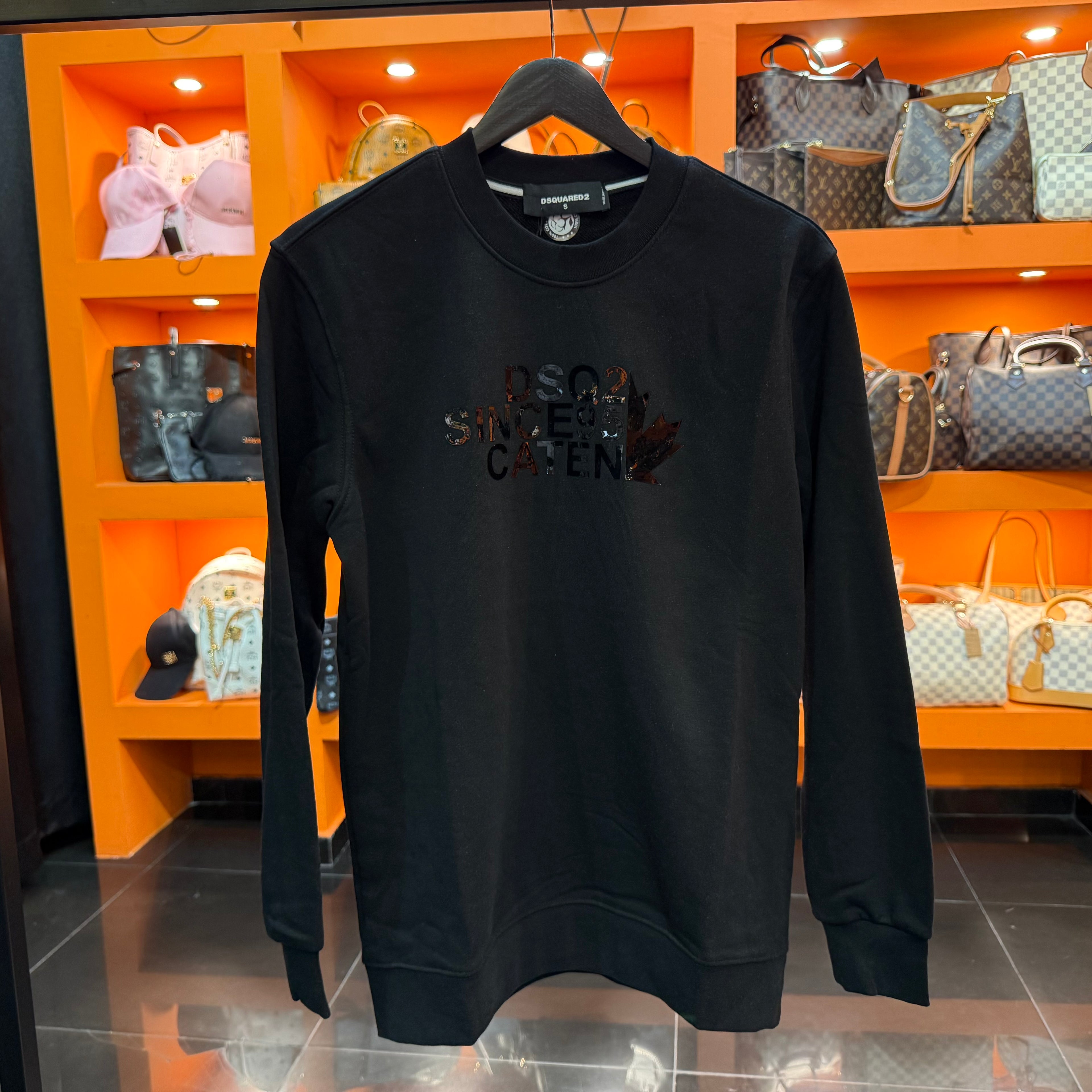 Φούτερ D2 total black 22