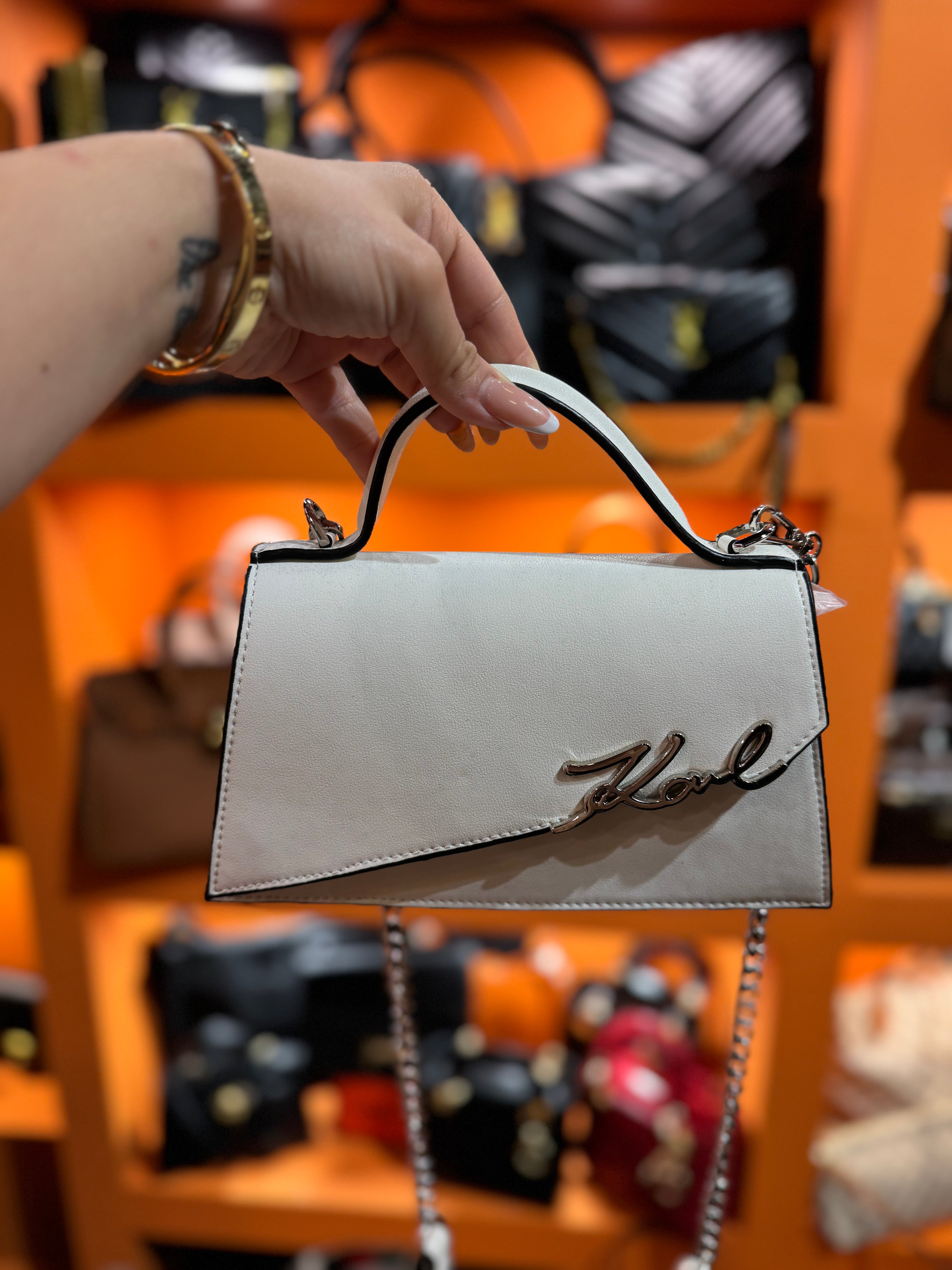 Karl lagerfeld  λευκή