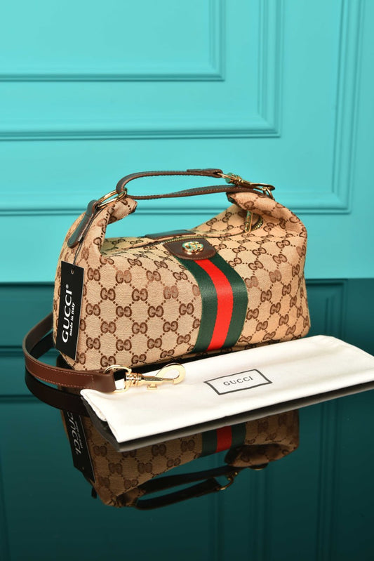 2303 - GUCCI - Vanity Medium Top-Handle Bag 27.5 × 14.5 × 13 cm