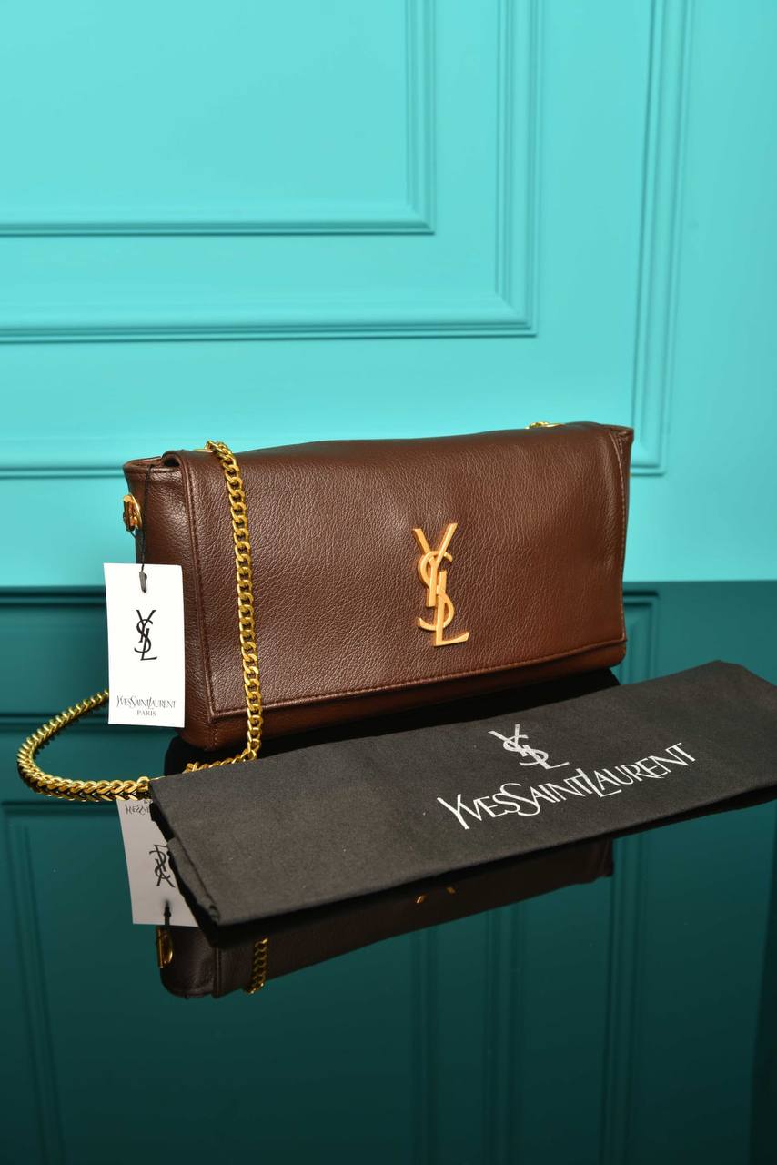 YVES SAINTLAURENT - Medium Reversible Kate Flap Bag 29 × 17 × 6.5 cm διπλής όψεως