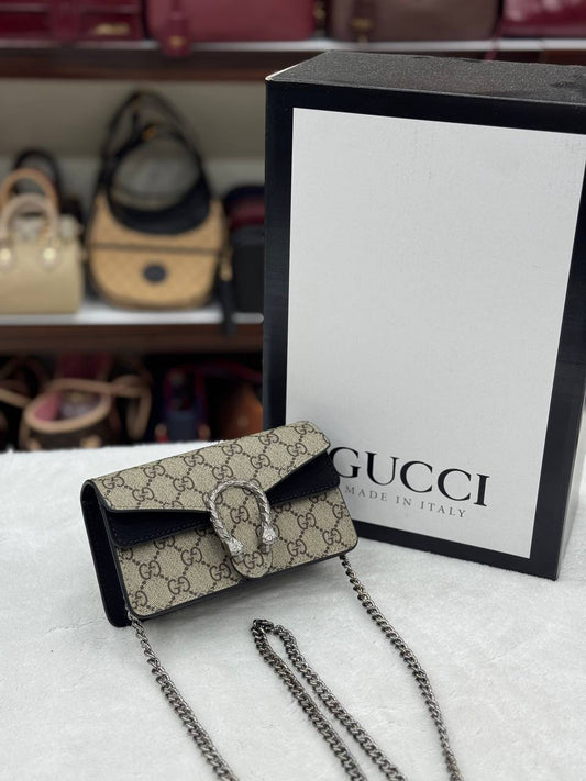 Gucci μαύρο  Dionysus mini size:17x10