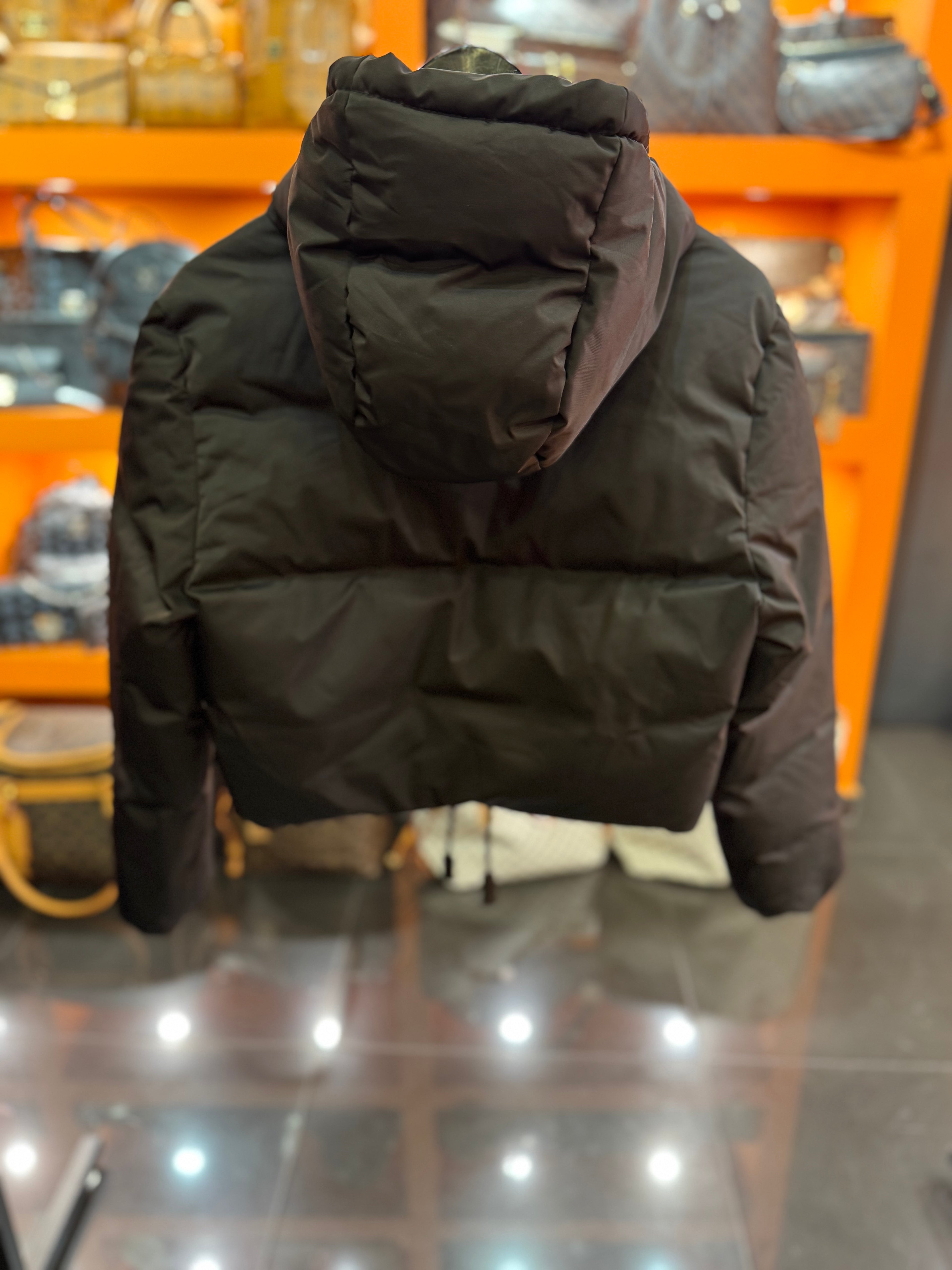 Miu Miu μπουφάν μαύρο λευκό